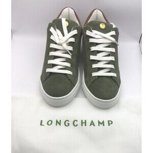 longchamp Women’s  le pliage sneaker Green Size US 8 EU 39 New in box
